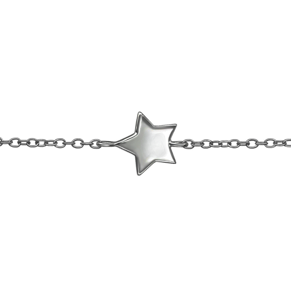 Inner Orbit - Sterling Silver Star Bracelet