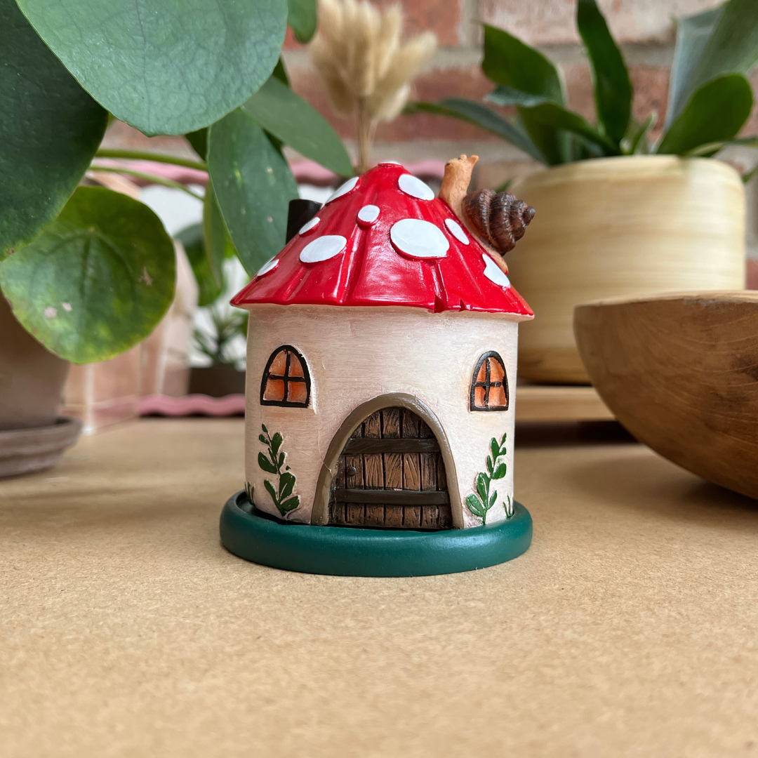 Fairy Cottage  - Incense Cone Burner