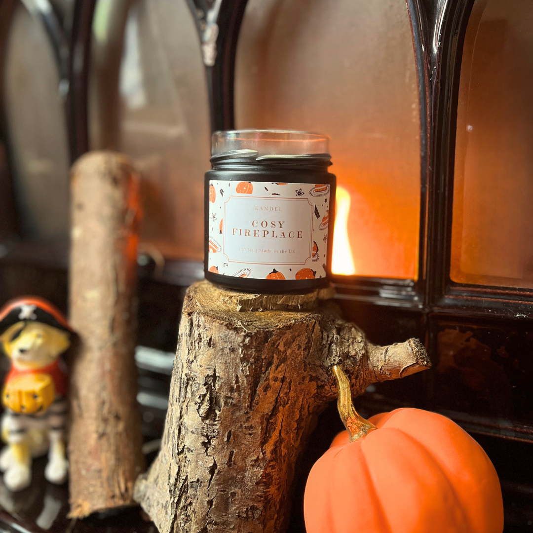 Halloween Limited Edition - Paw Shape Cosy Fireplace Candle