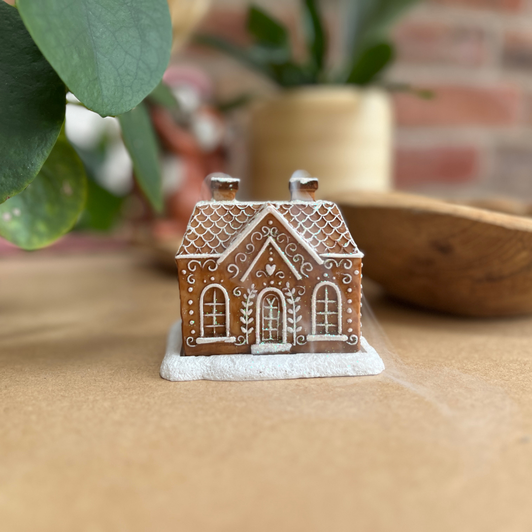 Gingerbread House - Incense Cone Burner