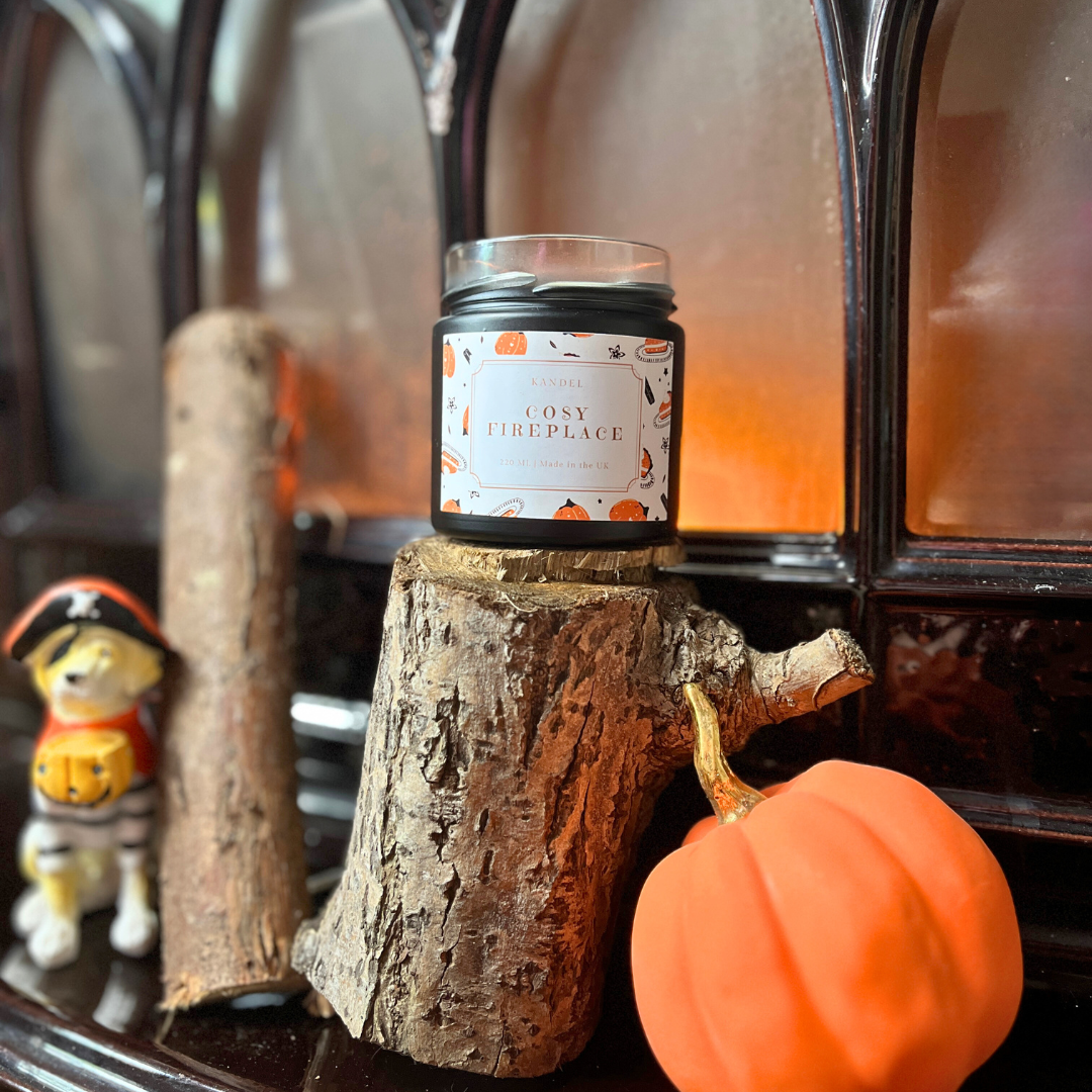 Halloween Limited Edition - Paw Shape Cosy Fireplace Candle