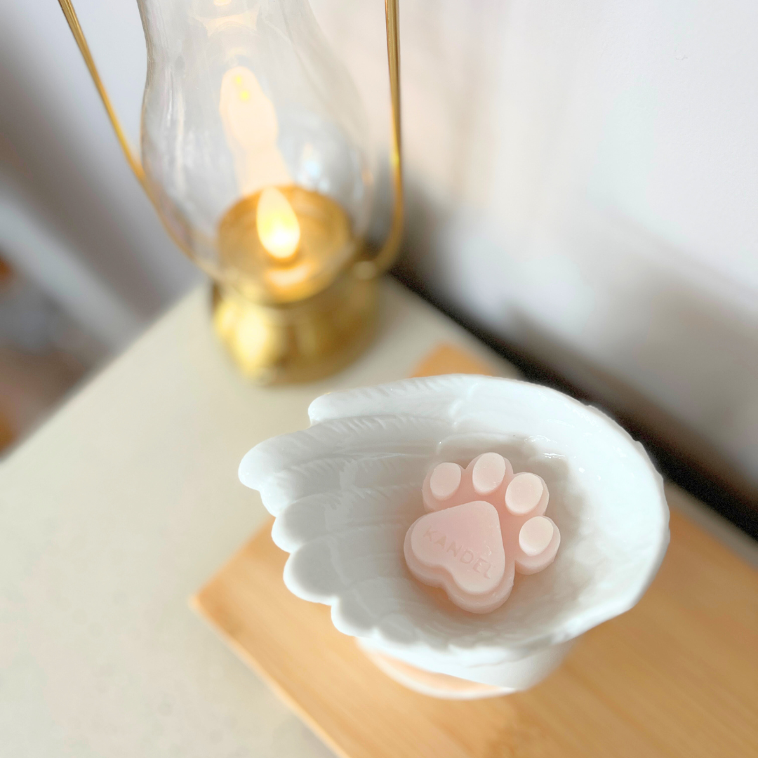 White Angel Wing - Wax Melt Burner