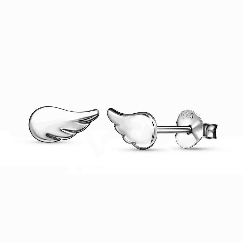 Still Here – Sterling Silver Wing Studs