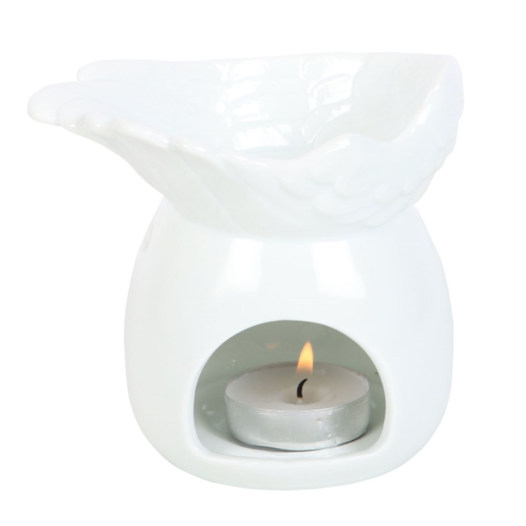 White Angel Wing - Wax Melt Burner