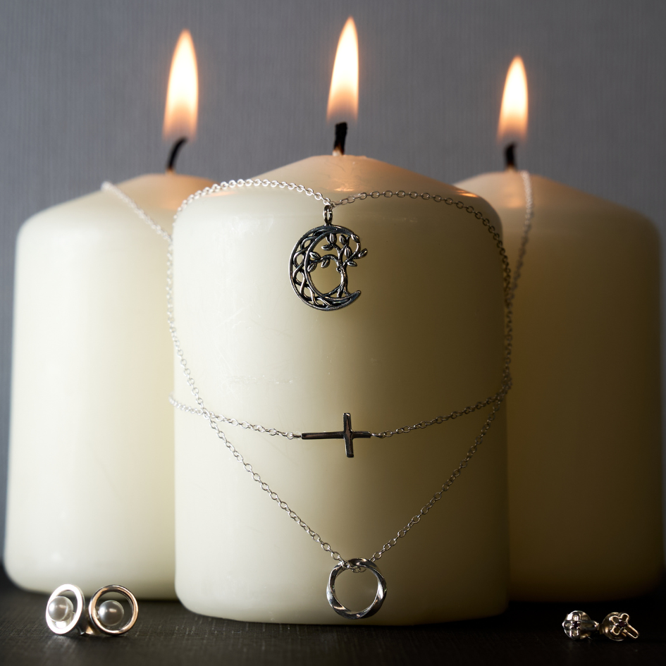 Centred Cross - Sterling Silver Crucifix Bracelet