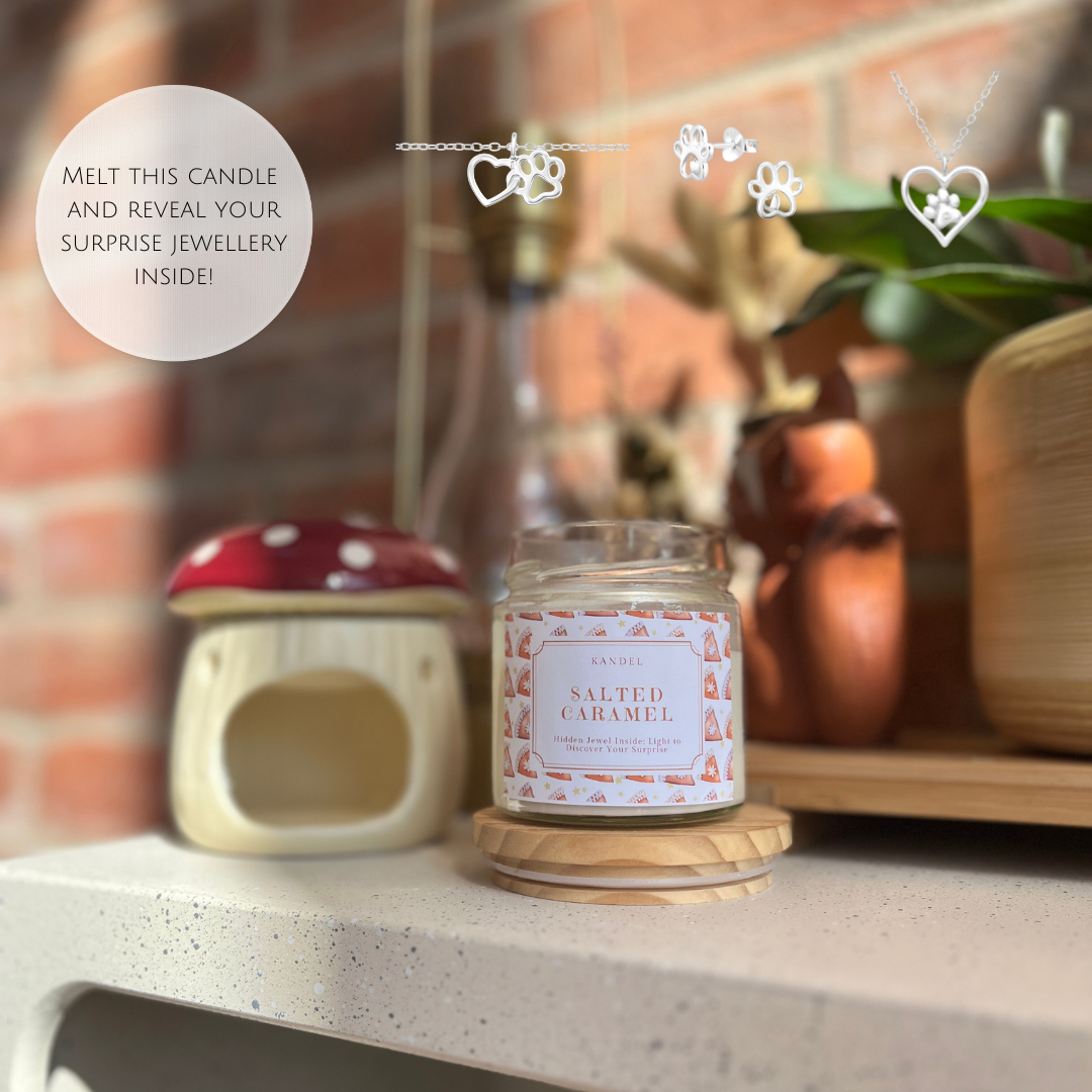 Autumn Limited Edition - Jewellery in a Candle Salted Caramel