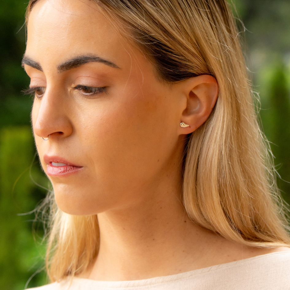 Still Here – Sterling Silver Wing Studs