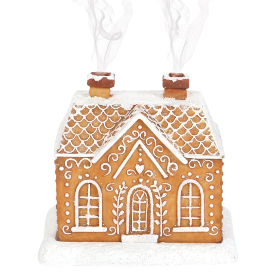 Gingerbread House - Incense Cone Burner