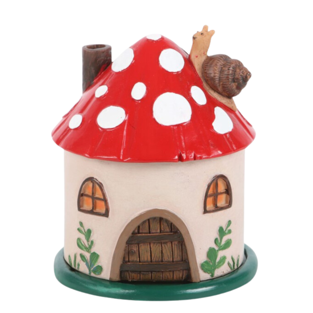 Fairy Cottage  - Incense Cone Burner